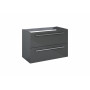 Мебел с две чекмеджета-Anthracite grey