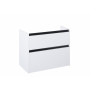 Мебел с две чекмеджета-Glossy White