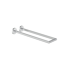 Двойна релса за хавлии-Matt White