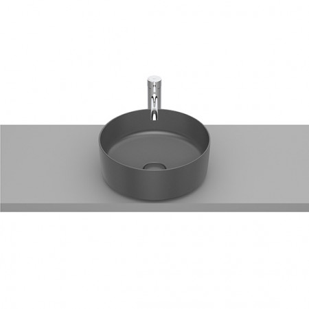 ROUND - Умивалник за върху плот от FINECERAMIC®-Onyx