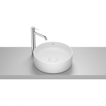 Умивалник върху плот-Matt White