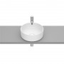 ROUND - Умивалник за върху плот от FINECERAMIC®-Matt White