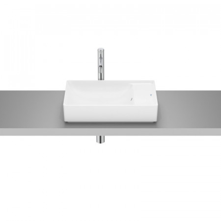 Умивалник за върху мебел-Matt White