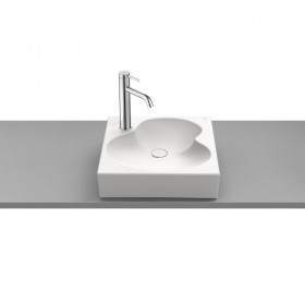 Умивалник върху плот-Matt White