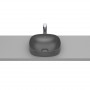 SOFT - Умивалник за полувграждане от FINECERAMIC®-Onyx