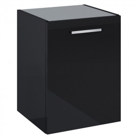Страничен модул с една вратичка-Glossy black