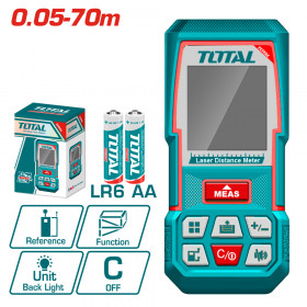 Ролетка лазерна TOTAL, 70 м