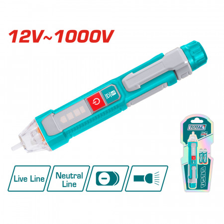 Детектор на напрежение TOTAL THT100091, 1000 V