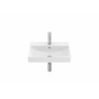 Компактен умивалник за стенен монтаж-Matt White