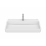 Умивалник за стенен монтаж-Matt White