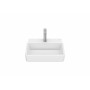 Компактен умивалник за стенен монтаж-Matt White