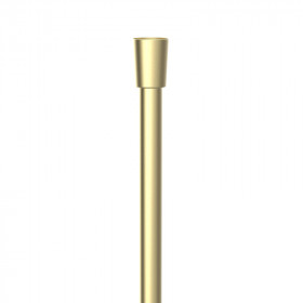 PVC шлаух 1.75 м, антиусукващ-Brushed Brass