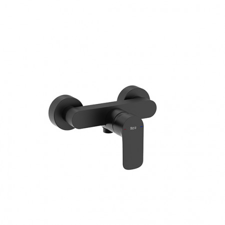 Стенен смесител за душ-Matt Black