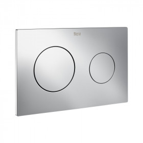 PL10 DUAL - Двоен бутон-Chrome