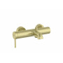 Стенен смесител за вана-душ с автоматичен превключвател-Brushed Brass