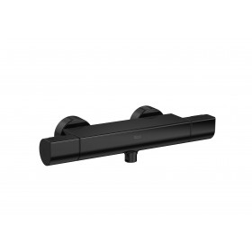 Стенен смесител за душ-Brushed Titanium Black