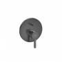 Вграден смесител за вана и душ, да се окомплектова с RocaBox A525869403-Brushed Titanium Black
