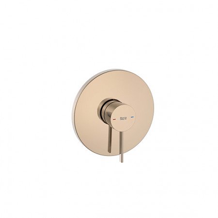 Вграден смесител за душ (1 изход). Да се окомплектова с RocaBox A525869403-Rose gold