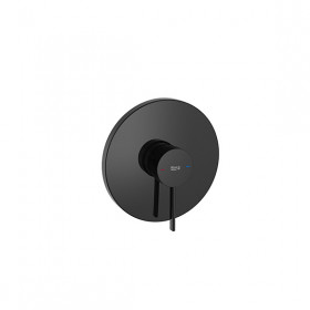 Вграден смесител за душ (1 изход). Да се окомплектова с RocaBox A525869403-Titanium black