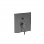 Вграден смесител вана-душ, да се окомплектова с RocaBox A525869403-Brushed Titanium Black