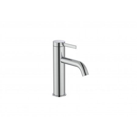 Смесител за умивалник, с клик-клак, Cold Start-Stainless Steel Finish