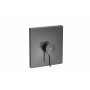 Вграден смесител вана или душ, да се окомплектова с RocaBox A525869403-Brushed Titanium Black