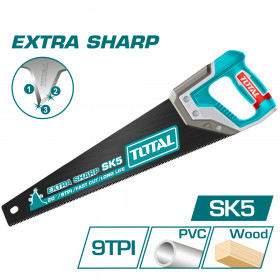 Трион ръчен TOTAL INDUSTRIAL, 9 TPI