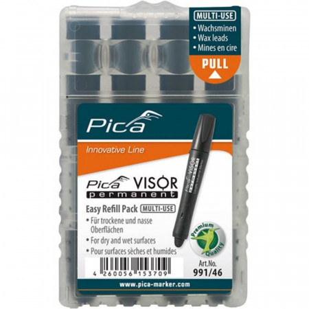 Пълнител за перманентен маркер PICA Visor, 4 броя