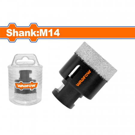 Диамантена боркорона за плочки WADFOW, M14