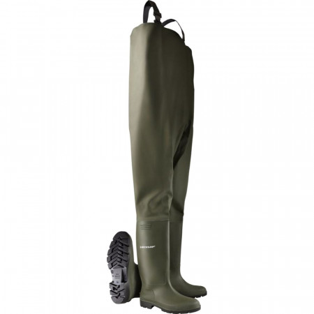 Ботуши Dunlop Pricemastor, PVC, високи, зелени