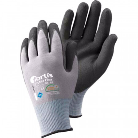 Ръкавици FORTIS FITTER FLEX, сиво - черно