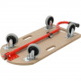 Транспортна платформа с дръжка YATO, MDF, 700 х 375 мм, 250 кг