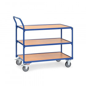 Транспортна количка FETRA, 3 рафта, 850 х 550 мм, 300 кг