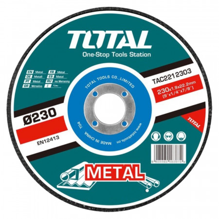 Диск за рязане на метал, TOTAL