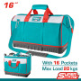 Чанта за инструменти TOTAL INDUSTRIAL, 20 кг, 40 см