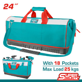 Чанта за инструменти TOTAL INDUSTRIAL, 25 кг, 60 см