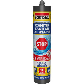 Санитарен силикон STOP, SOUDAL, 280 ml