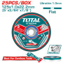 Диск за рязане на INOX TOTAL, 25 броя